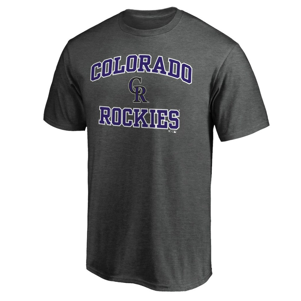 Colorado Rockies Heart & Soul T-Shirt - Charcoal T-shirts