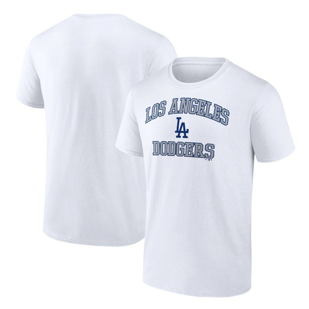 Los Angeles Dodgers Heart and Soul T-Shirt - White T-shirts