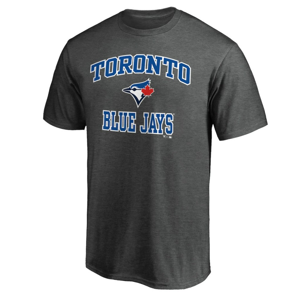 Toronto Blue Jays Heart and Soul T-Shirt - Charcoal T-shirts