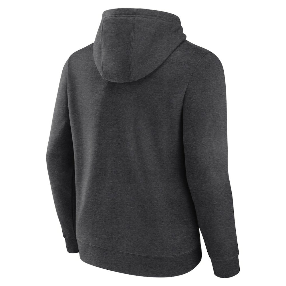 Milwaukee Brewers Heart and Soul Pullover Hoodie - Charcoal Hoodies