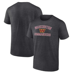 Washington Commanders Victory Arch T-Shirt Heather Charcoal