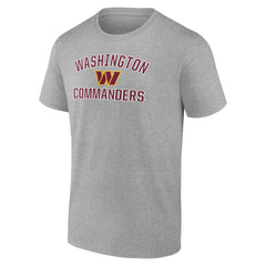 Washington Commanders Victory Arch T-Shirt Heather Gray