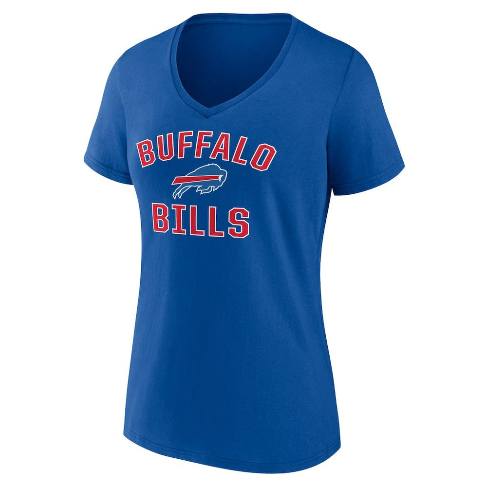 Buffalo Bills Women's Victory Arch Team V-Neck T-Shirt Royal