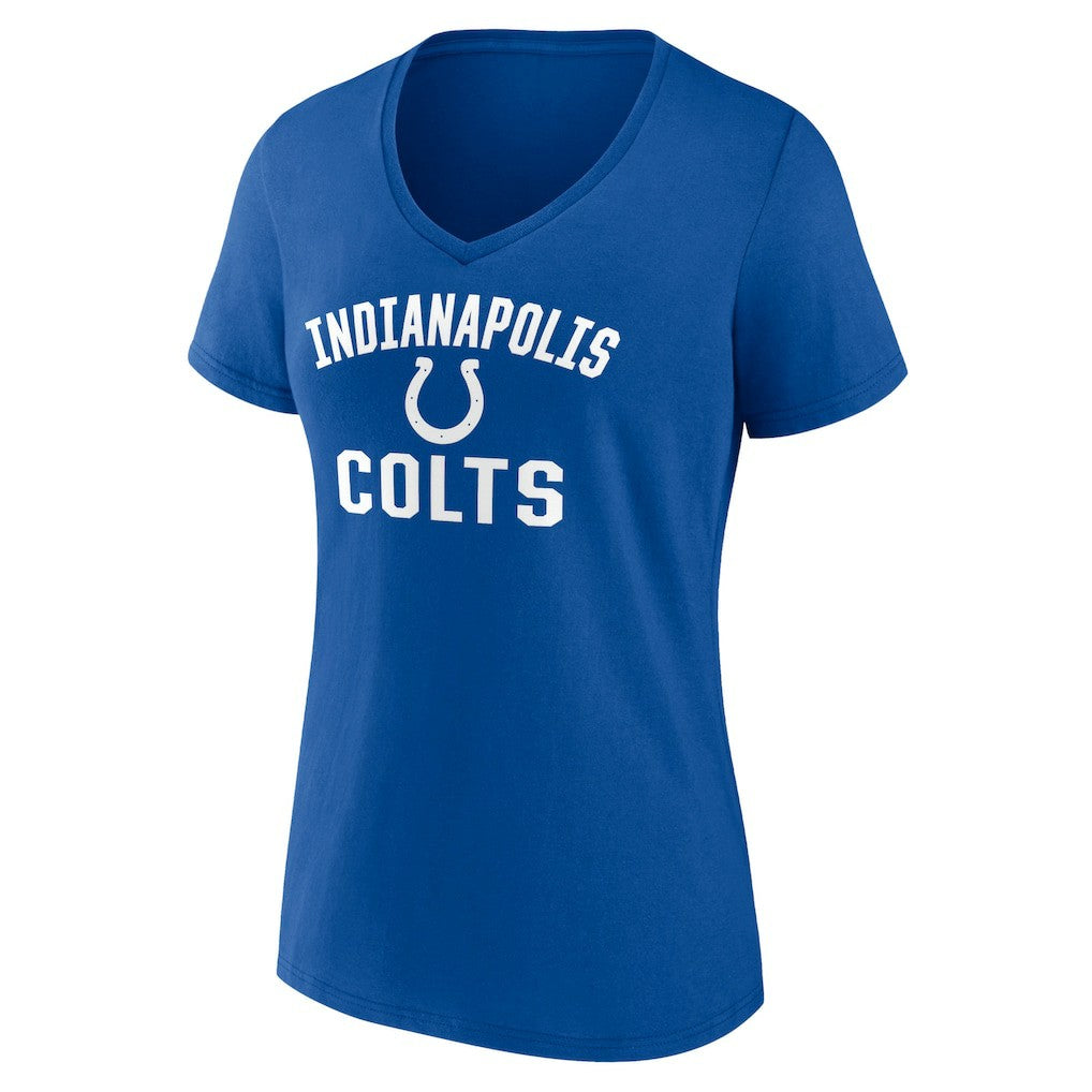 Indianapolis Colts Women's Victory Arch Team V-Neck T-Shirt Royal