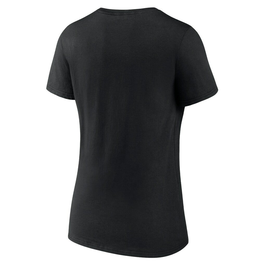 Jacksonville Jaguars Women's Victory Arch Team V-Neck T-Shirt Black
