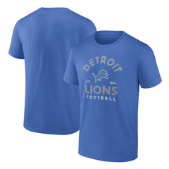 Detroit Lions Vintage Arch T-Shirt Blue