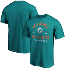 Miami Dolphins Vintage Arch T-Shirt Aqua