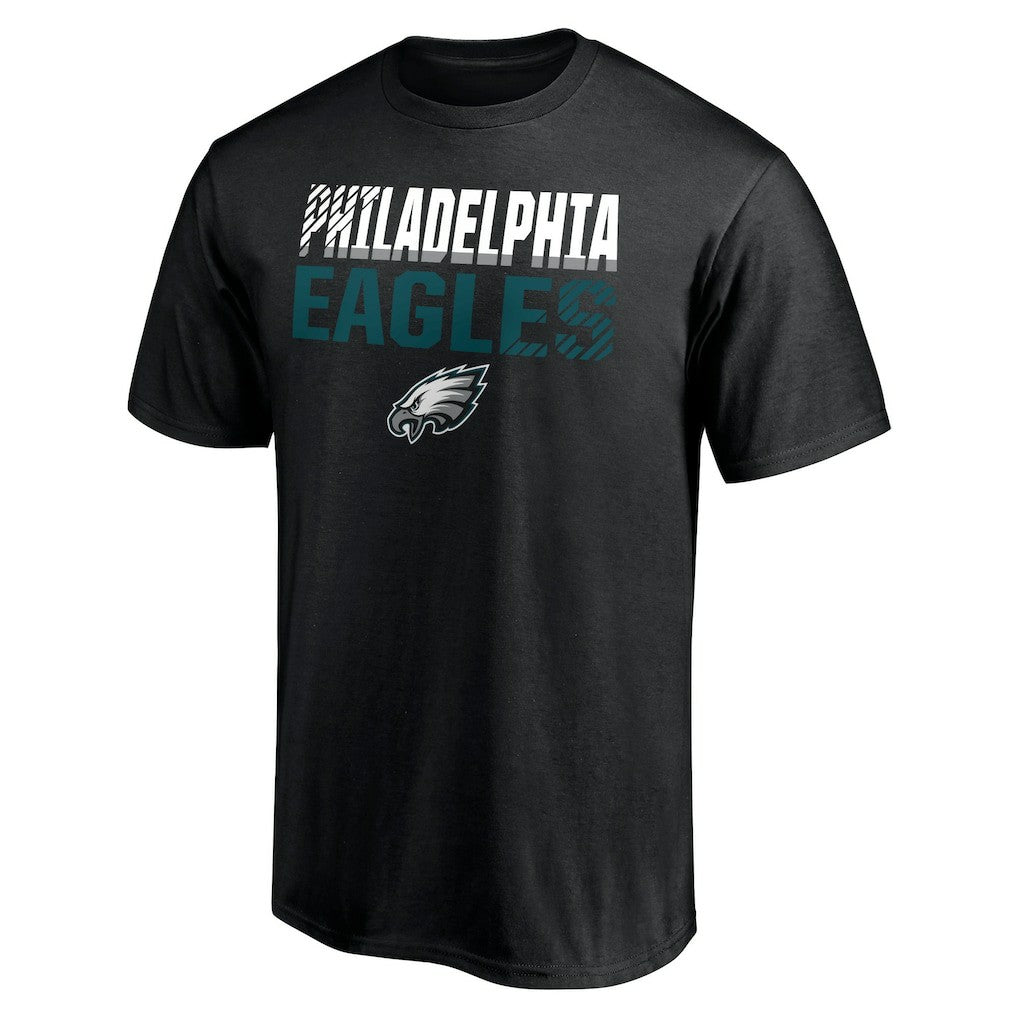 Philadelphia Eagles Team Fade Out T-Shirt Black