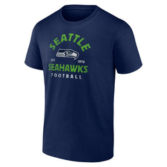 Seattle Seahawks Vintage Arch T-Shirt College Navy