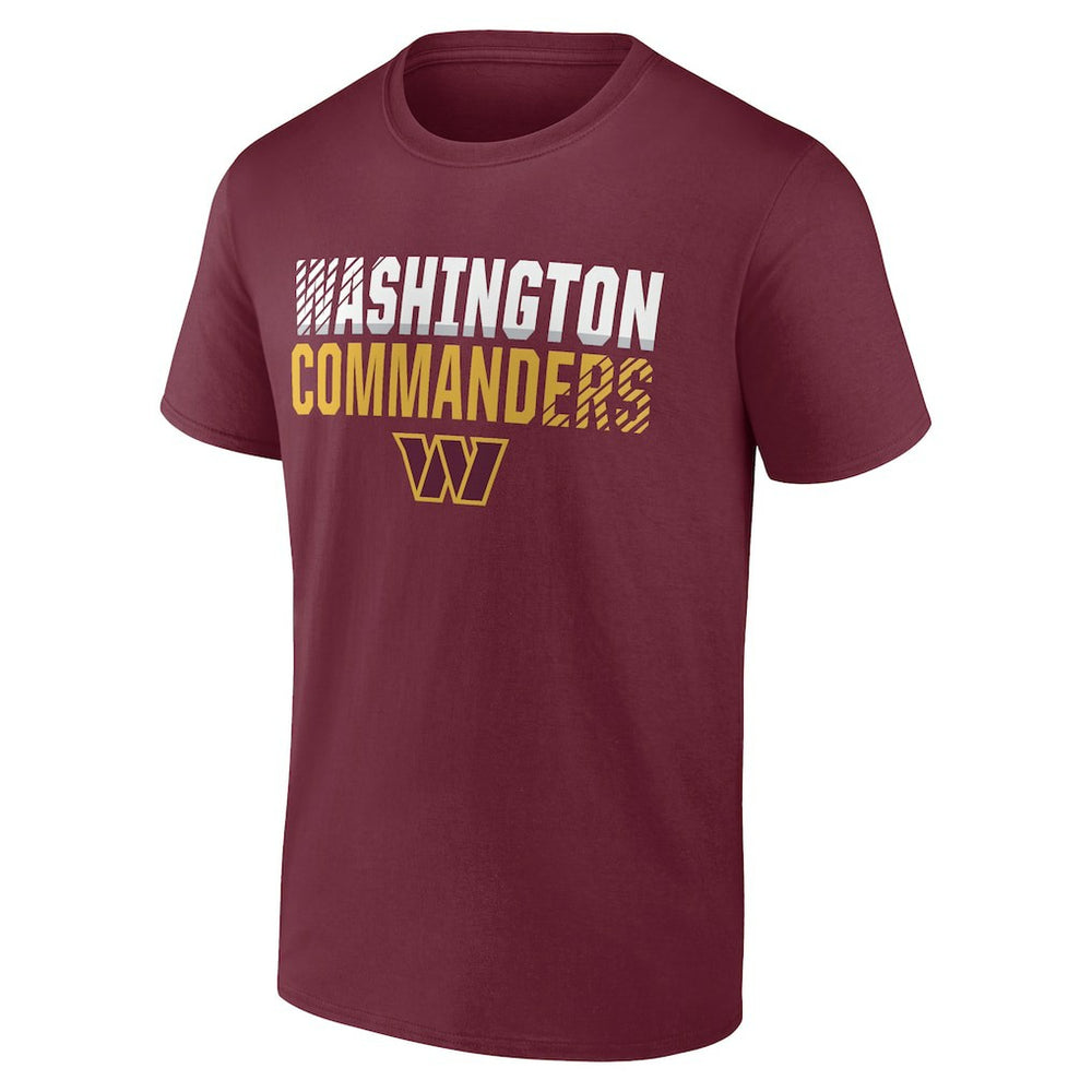 Washington Commanders Team Fade Out T-Shirt Burgundy