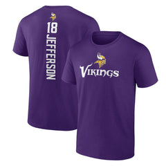 Justin Jefferson Minnesota Vikings Playmaker T-Shirt Purple