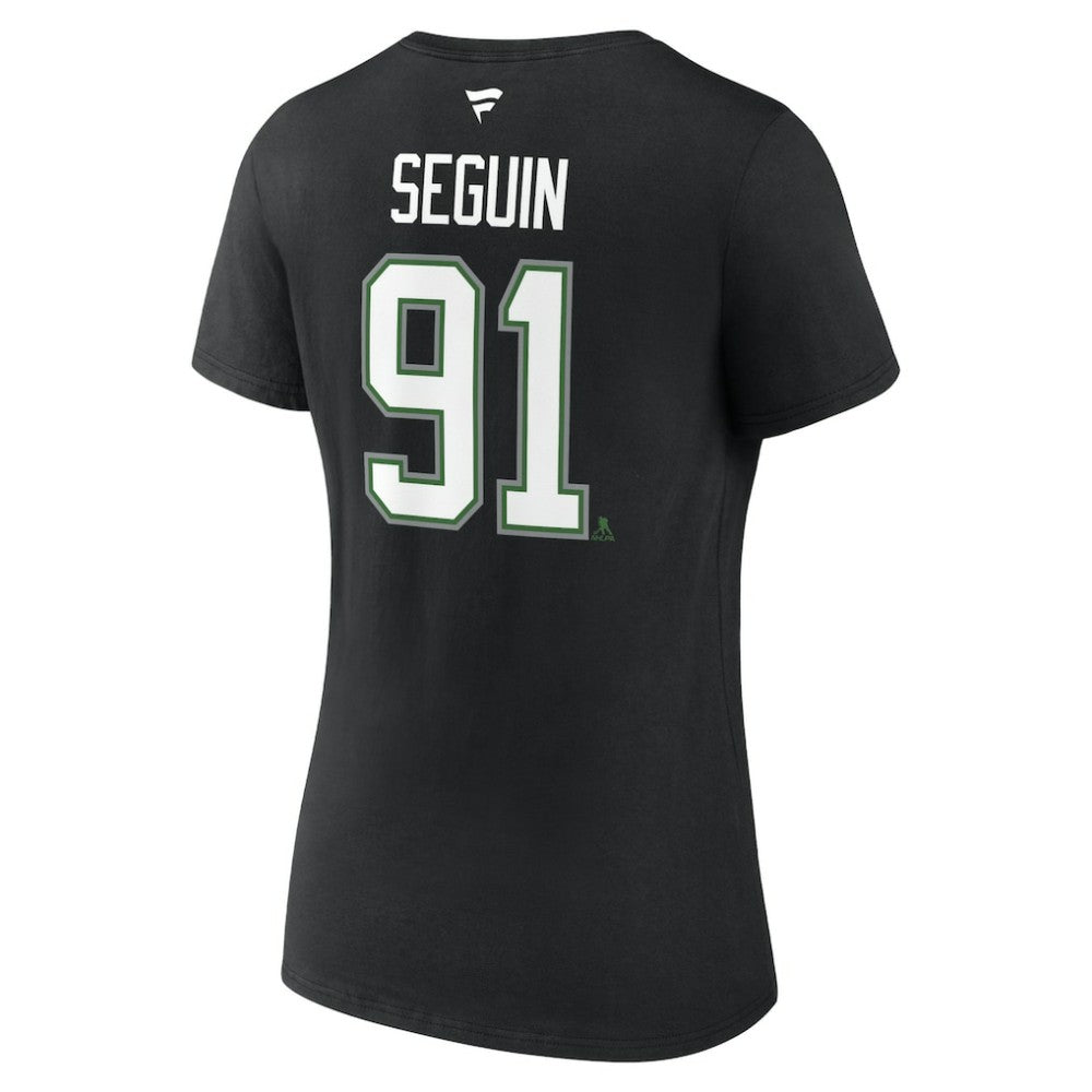 NHL Tyler Seguin Dallas Stars Fanatics Women's Special Edition 2.0 Name & Number V-Neck T-Shirt - Black