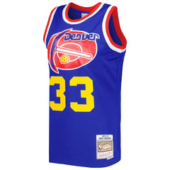 David Thompson Denver Nuggets Hardwood Classics 1975/76 Swingman Jersey Royal