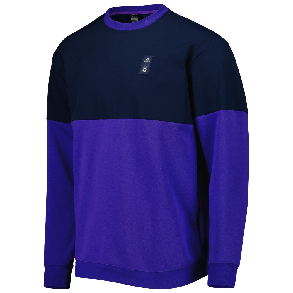 Argentina National Team Graphic Pullover Sweatshirt Navy/Purple sale