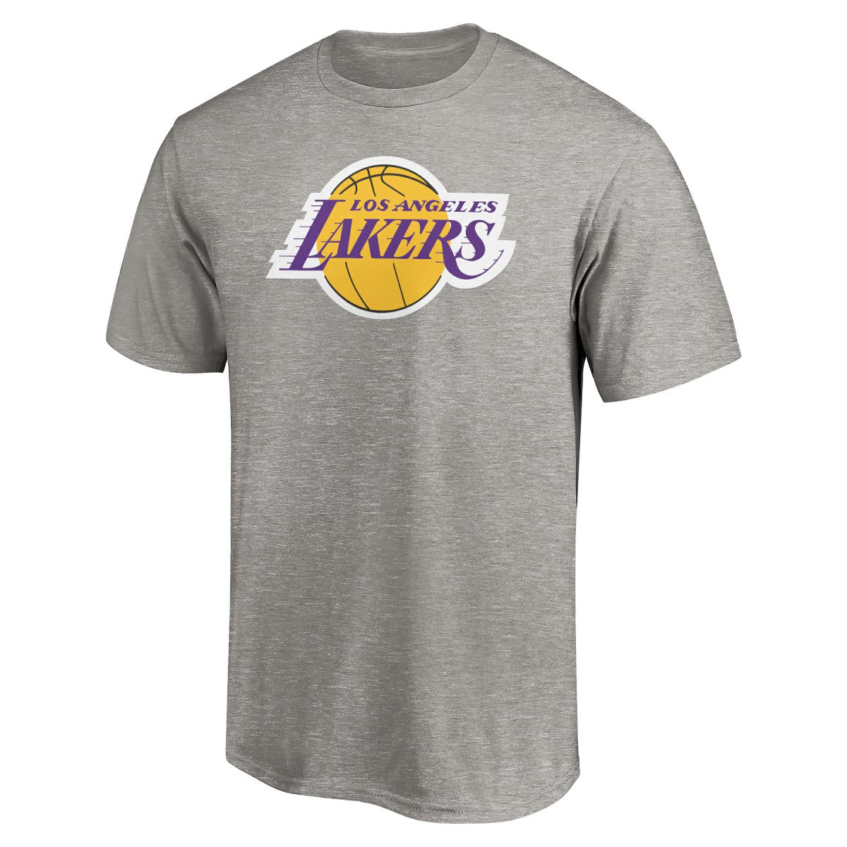 Los Angeles Lakers Logo T-Shirt Heather Gray