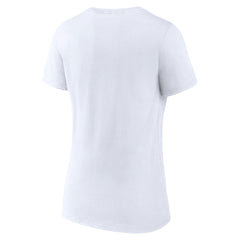 Memphis Grizzlies Women's Logo V-Neck T-Shirt White
