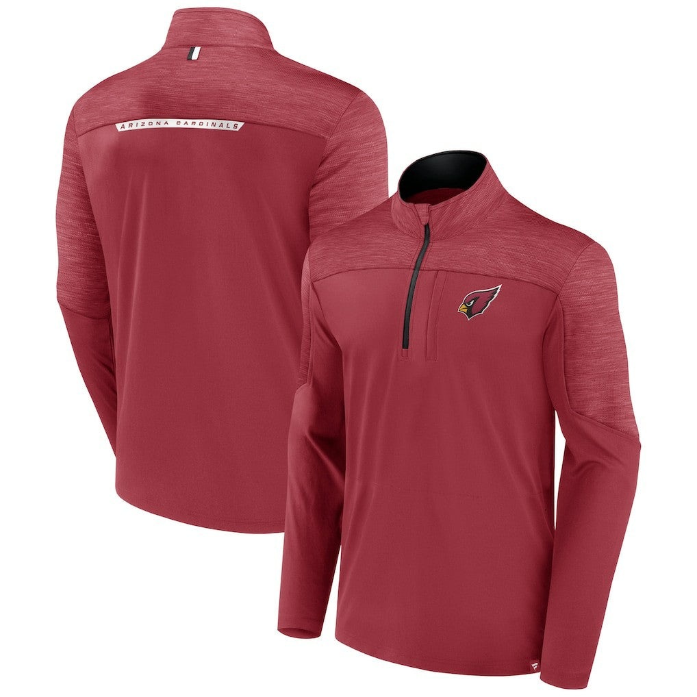 Arizona Cardinals Defender Half-Zip Top Cardinal