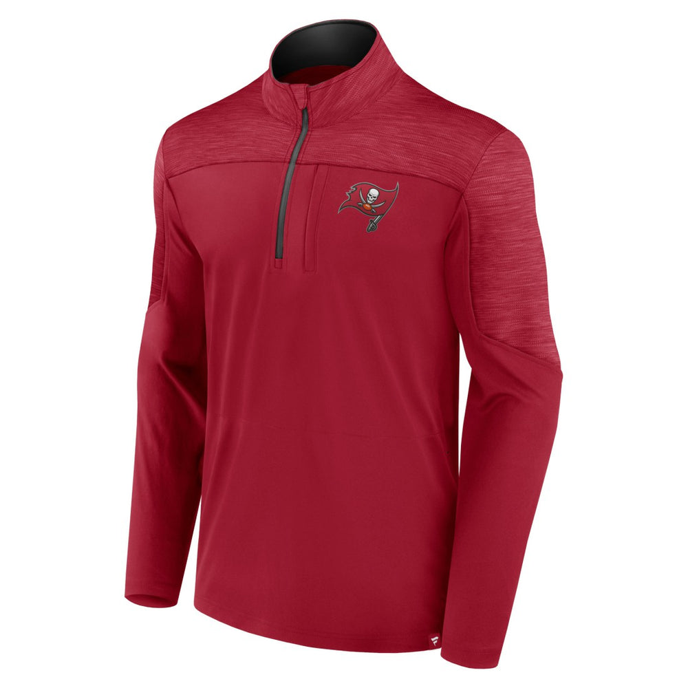 Tampa Bay Buccaneers Defender Half-Zip Top Red
