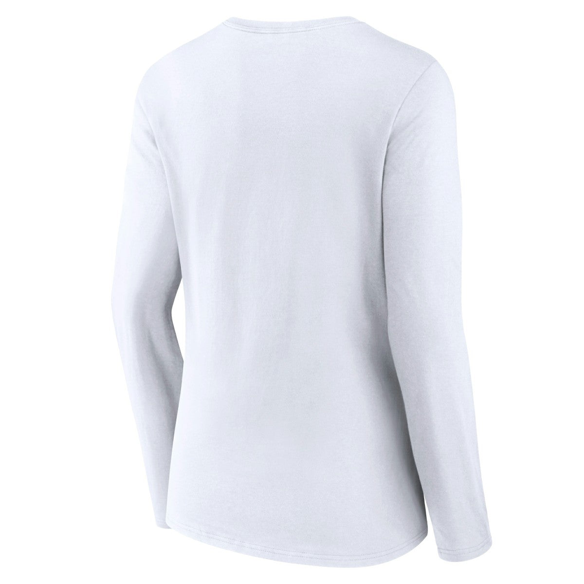 San Antonio Spurs Women's Logo Long Sleeve V-Neck T-Shirt White