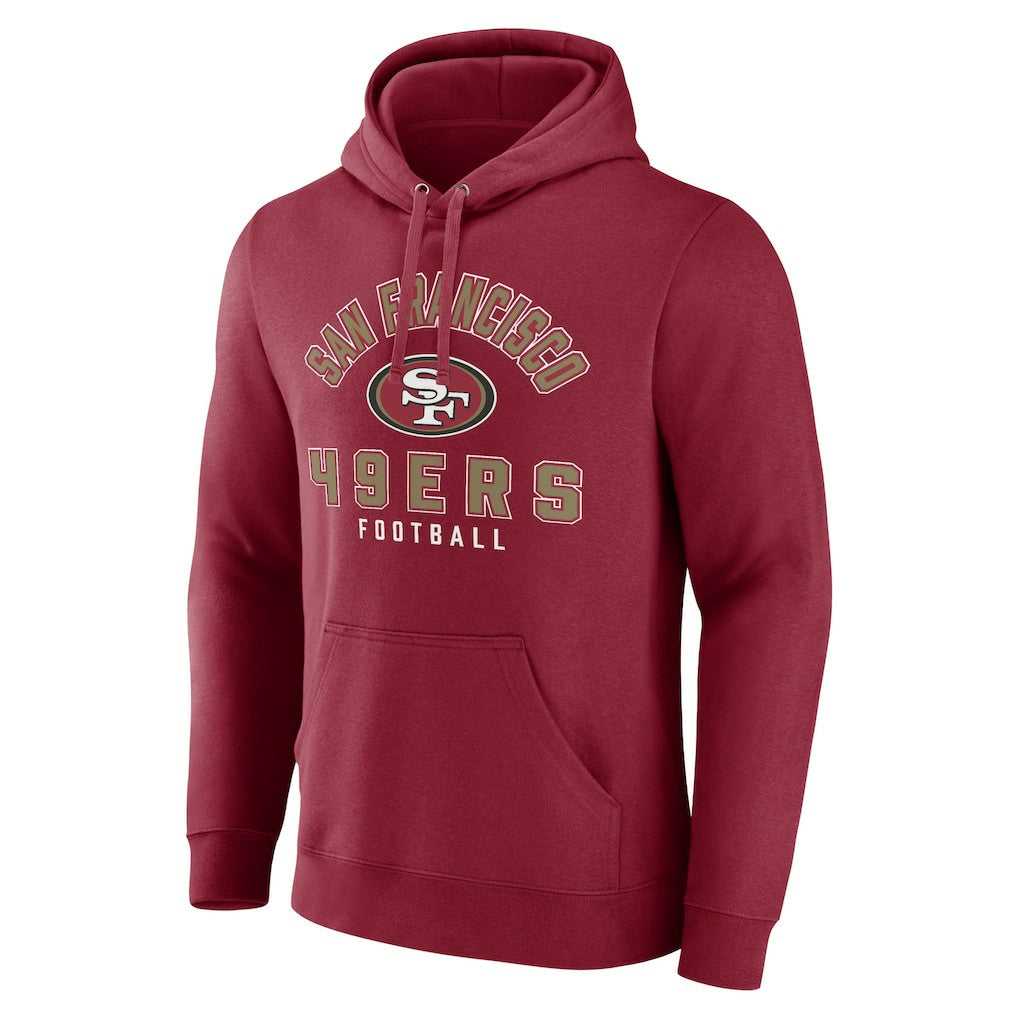 San Francisco 49ers Between the Pylons Pullover Hoodie Scarlet