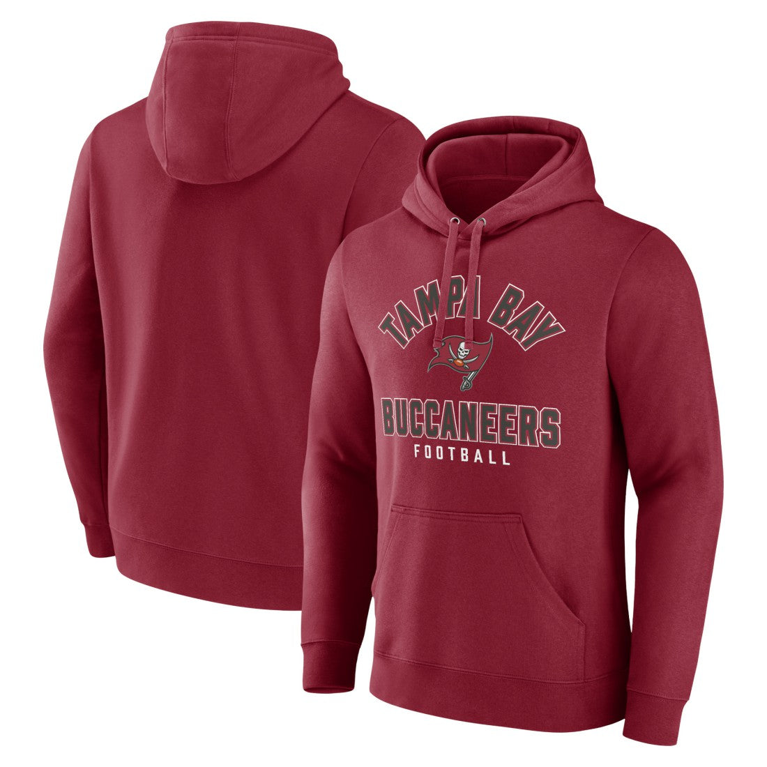 Tampa Bay Buccaneers Between the Pylons Pullover Hoodie Red