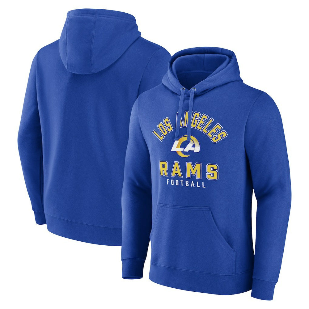 Los Angeles Rams Between the Pylons Pullover Hoodie Royal