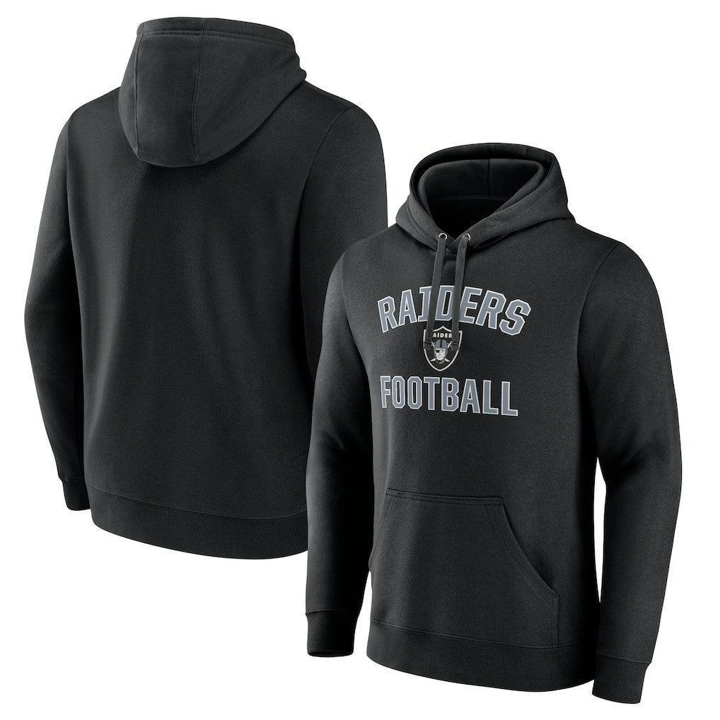 Las Vegas Raiders Between the Pylons Pullover Hoodie Black
