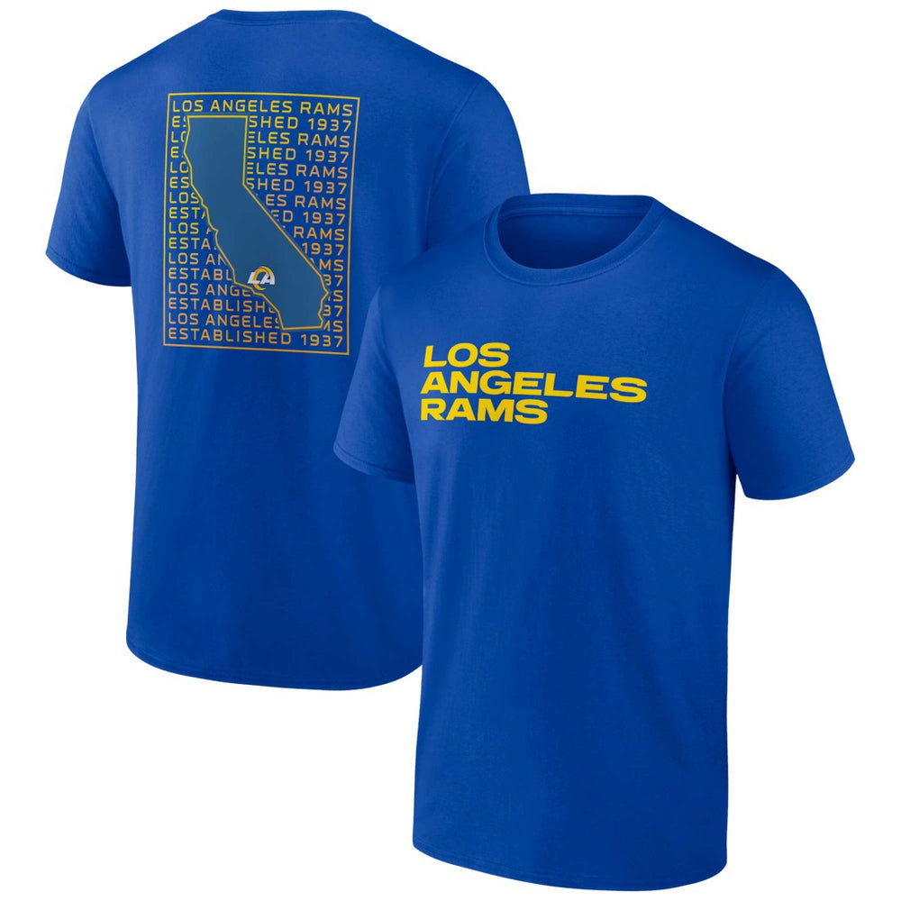 Los Angeles Rams Home Field Advantage T-Shirt Royal