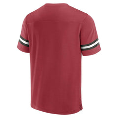 Arizona Cardinals Jersey Tackle V-Neck T-Shirt Cardinal