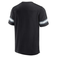 Las Vegas Raiders Jersey Tackle V-Neck T-Shirt Black