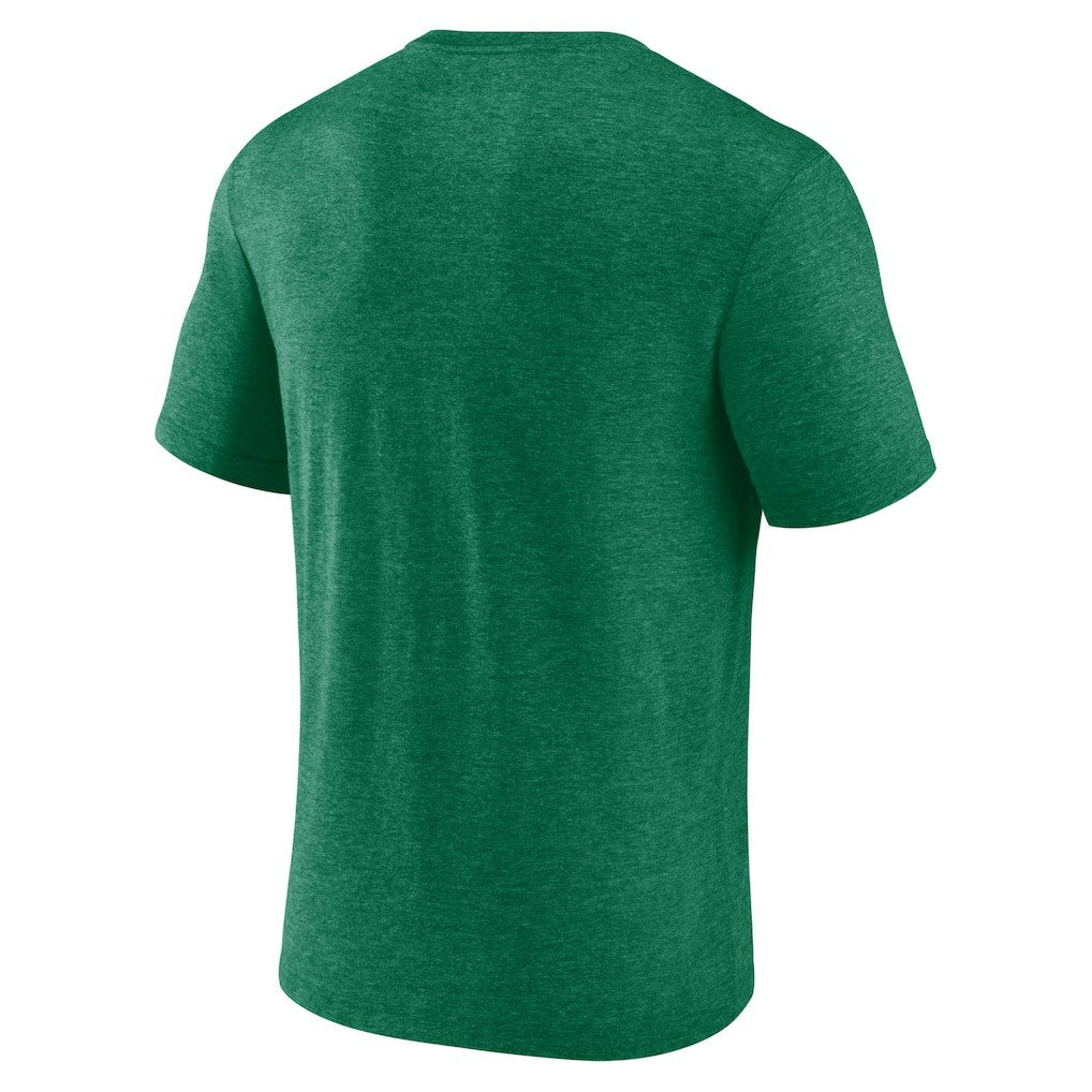 New York Jets Retro Tri-Blend T-Shirt Heather Green