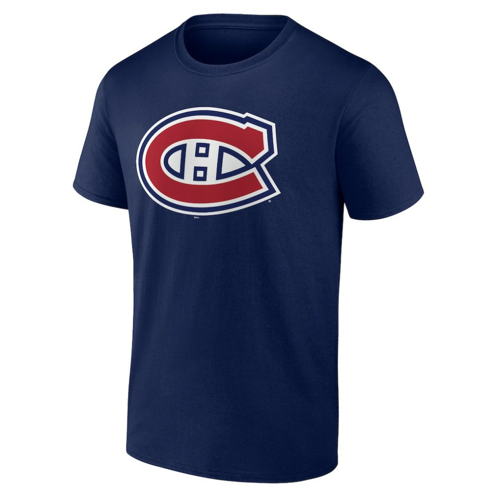 NHL Montreal Canadiens Logo T-Shirt - Navy