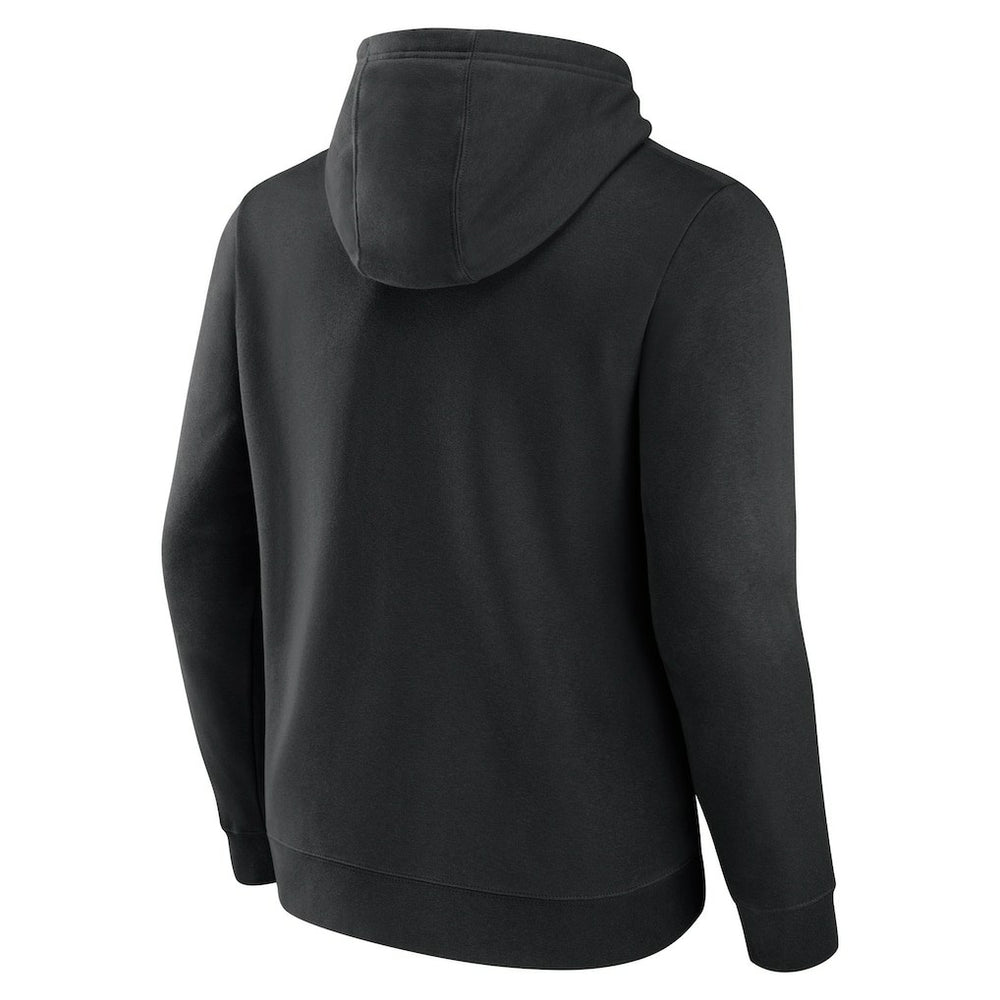 Las Vegas Raiders Primary Logo Fleece Pullover Hoodie Black