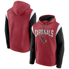 Arizona Cardinals Trench Battle Pullover Hoodie Cardinal