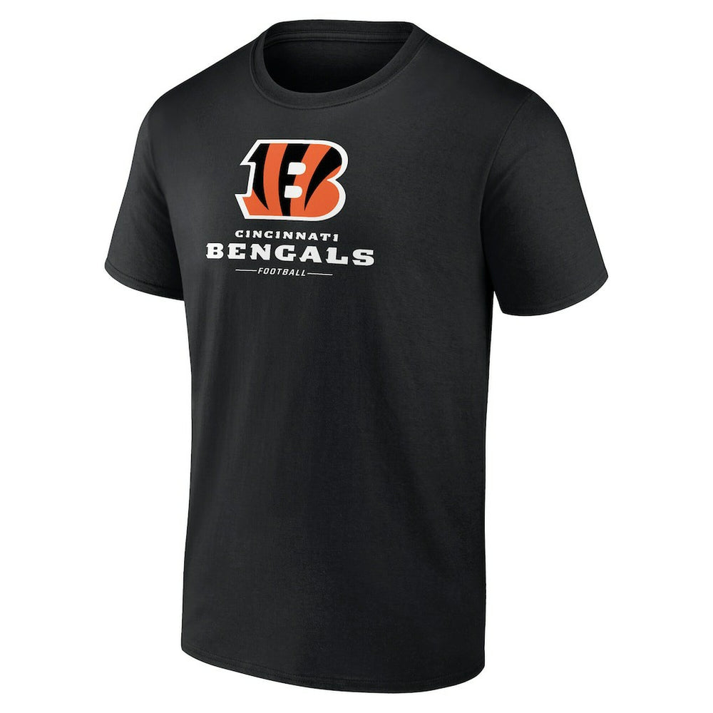 Cincinnati Bengals Team Lockup T-Shirt Black