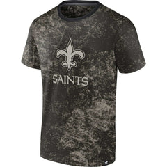 New Orleans Saints Shadow T-Shirt Black