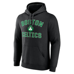Black Victory Arch Pullover Hoodie Black
