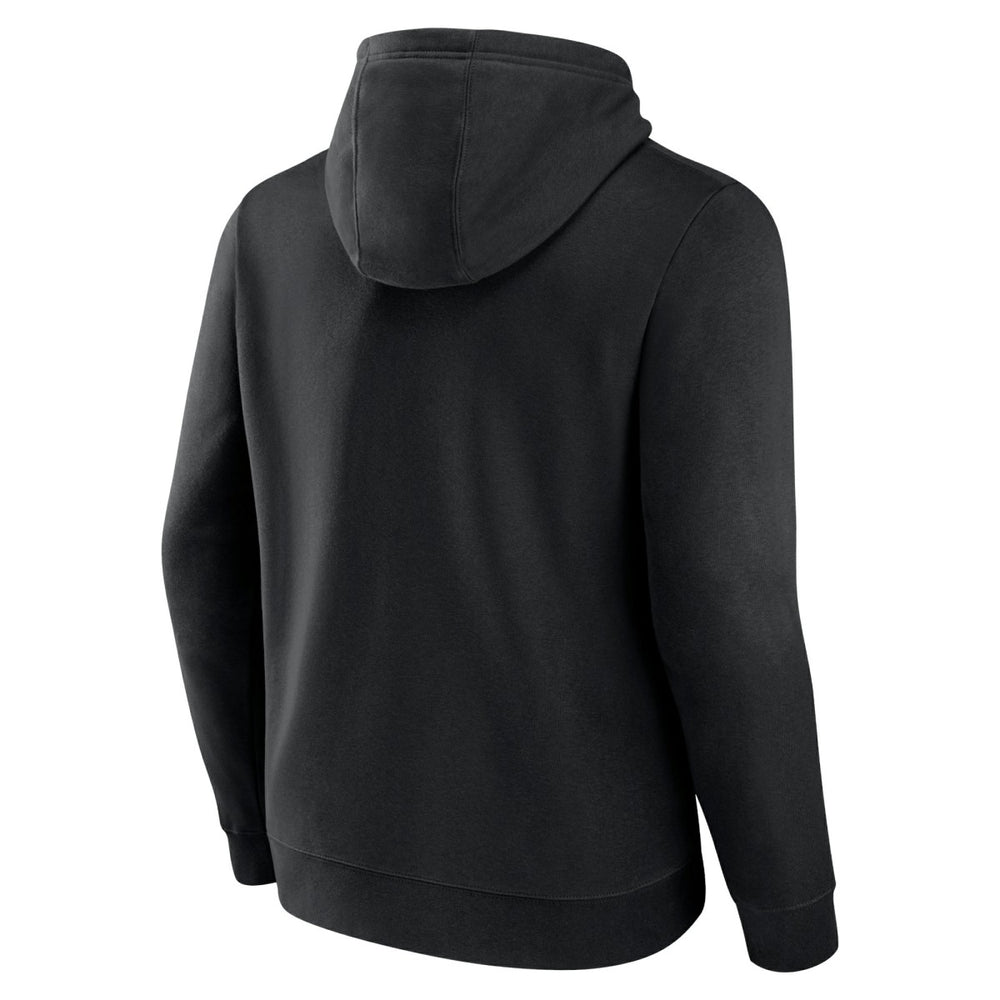 Miami Heat Wordmark Team Logo Pullover Hoodie Black