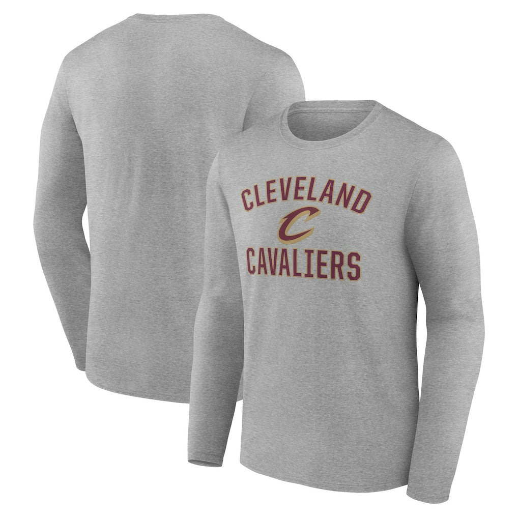 Cleveland Cavaliers Victory Arch Team Long Sleeve T-Shirt Gray