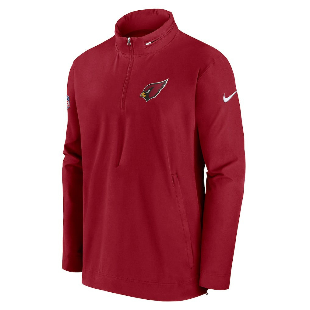 Arizona Cardinals Sideline Coach Half-Zip Jacket Cardinal
