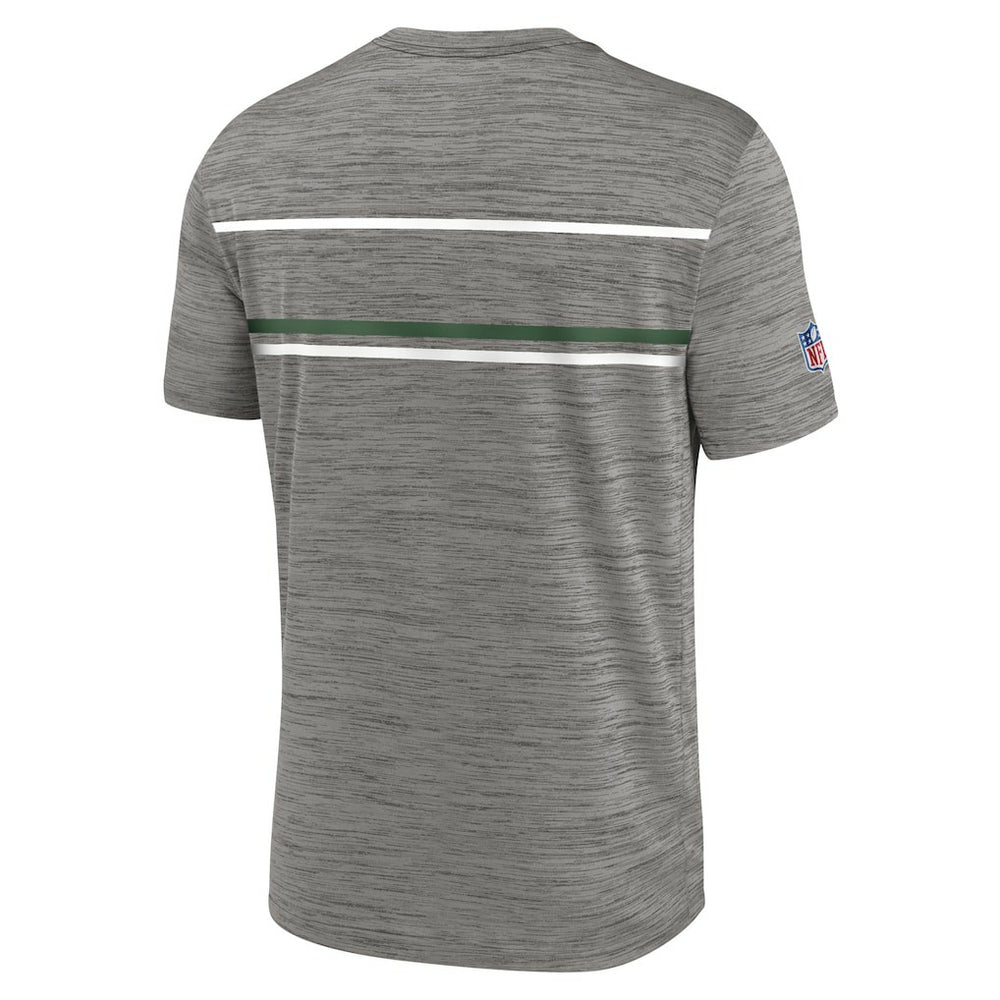 New York Jets Legacy Sideline Performance T-Shirt Heather Charcoal