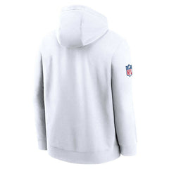 Cleveland Browns 2023 Sideline Club Alternate Tri-Blend Pullover Hoodie White