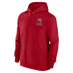 Tampa Bay Buccaneers Sideline Club Fleece Pullover Hoodie Red