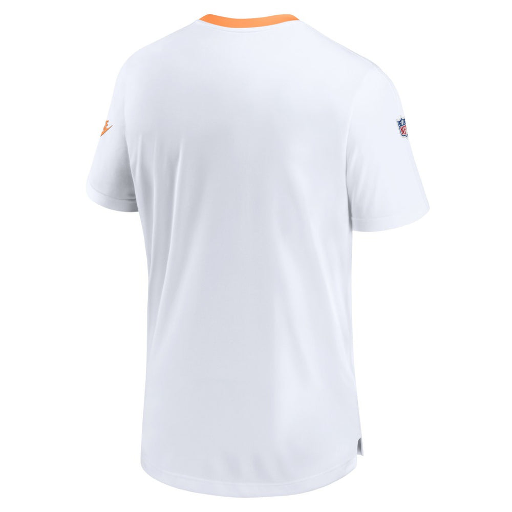Tampa Bay Buccaneers Throwback Coach Performance T-Shirt White