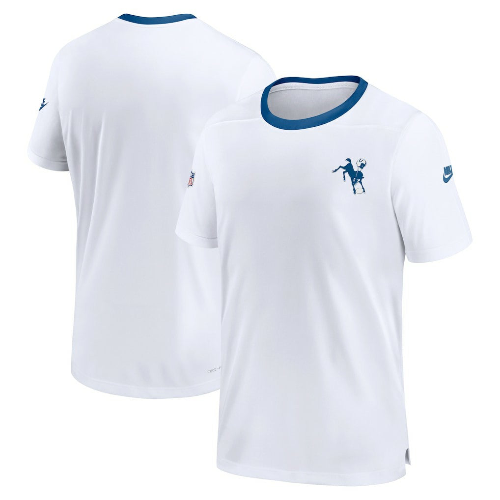 Indianapolis Colts Indiana Nights Alternate Coach Performance T-Shirt White