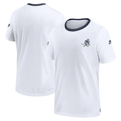 Dallas Cowboys Men's Sideline Coaches Alternate Performance T-Shirt White