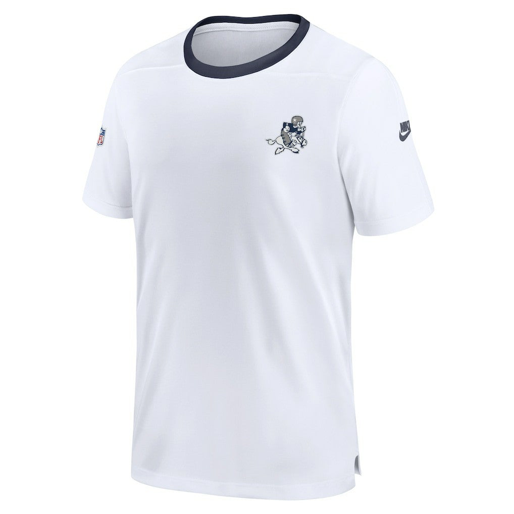 Dallas Cowboys Men's Sideline Coaches Alternate Performance T-Shirt White