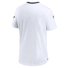 Dallas Cowboys Men's Sideline Coaches Alternate Performance T-Shirt White