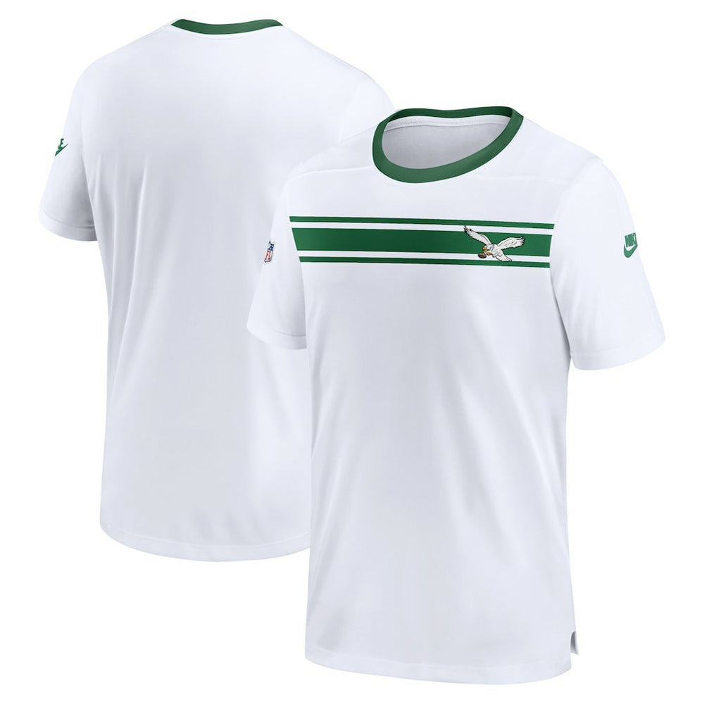 Philadelphia Eagles Men's Sideline Coaches Alternate Performance T-Shirt White