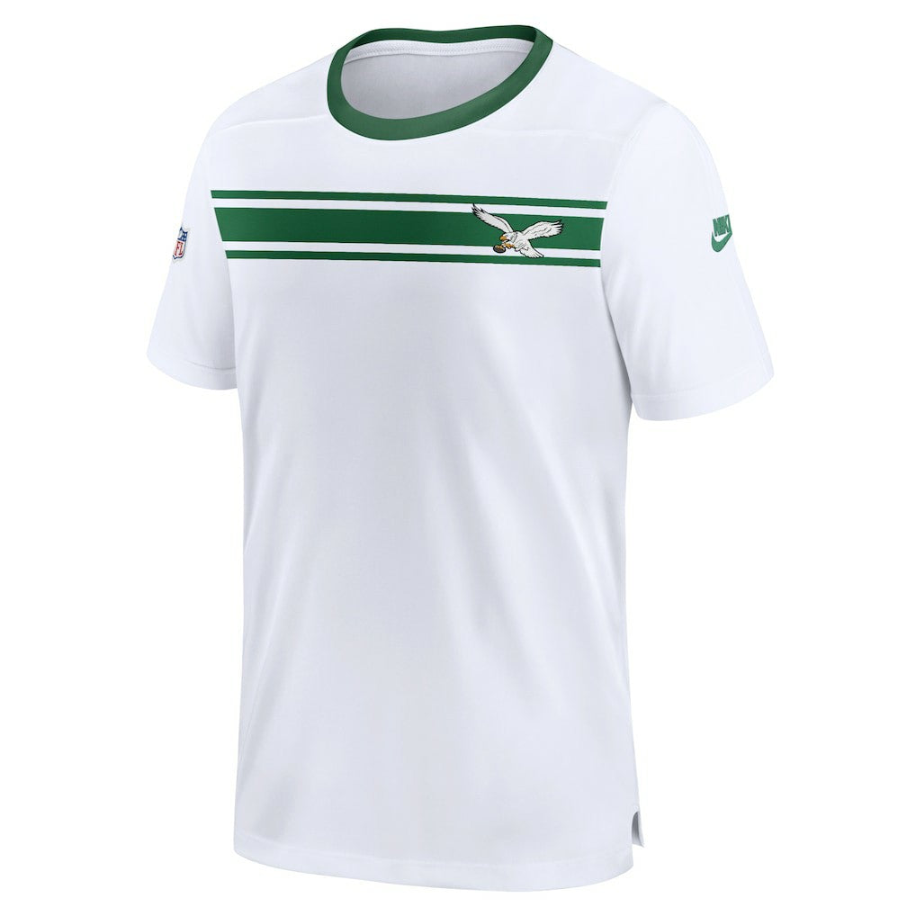 Philadelphia Eagles Men's Sideline Coaches Alternate Performance T-Shirt White